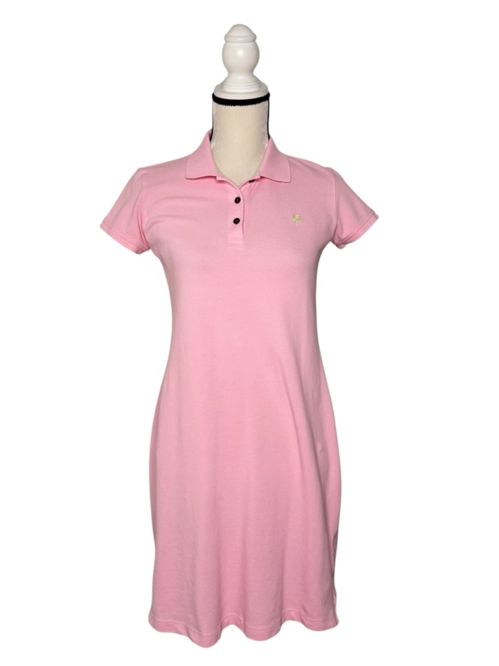 Lilly Pulitzer Pink Polo Shirt Dress Size S